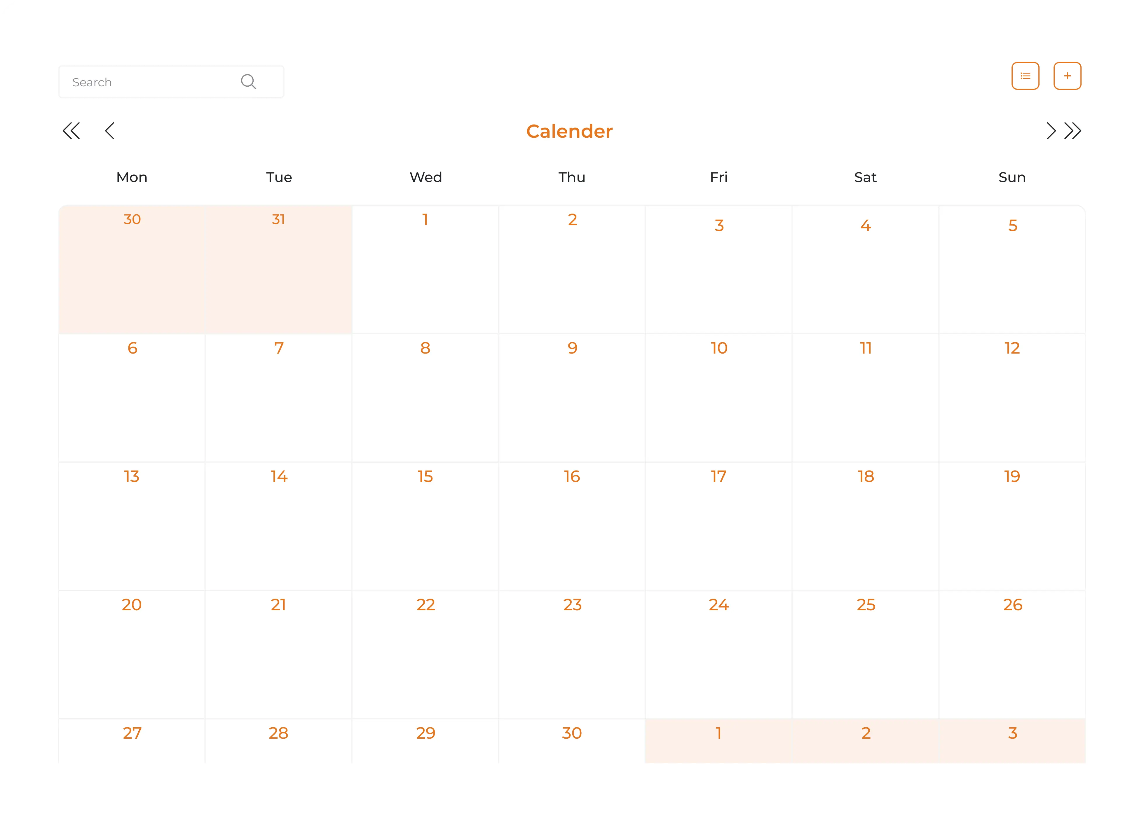 Kalender & Verfügbarkeit auf einen Blick